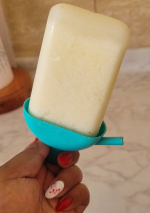 Una foto de Helado de melón