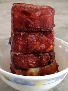 A picture of Leche frita.