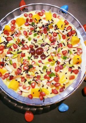 A picture of Mango Rice Pudding.