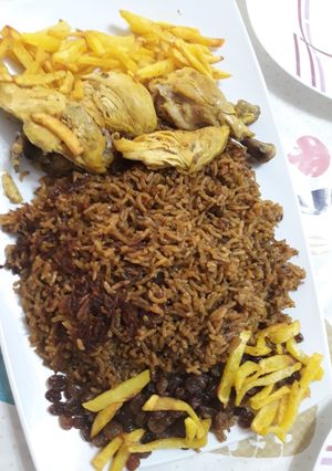 عکسی از دستور متبگ مرغ