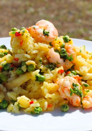 Una foto de ARROZ & FRUTOS DEL MAR