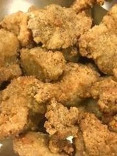冷凍鹽酥雞(氣炸鍋) 的食譜成品照片