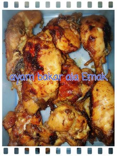 Foto resep Resep 2 in 1, ayam bakar simple & bumbu mie ayam