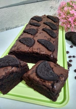 Foto resep Fudgy Brownies Shiny Crust