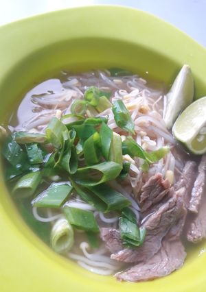 Foto resep Pho Bo (soup mi beef vietnam)