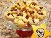 A picture of cranberry brie bites