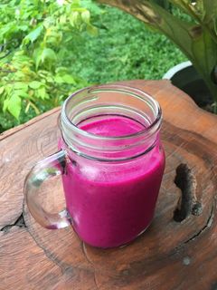 Foto resep Smoothie Buah Naga Pisang