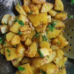 Masala aloo A picture of Masala aloo.
