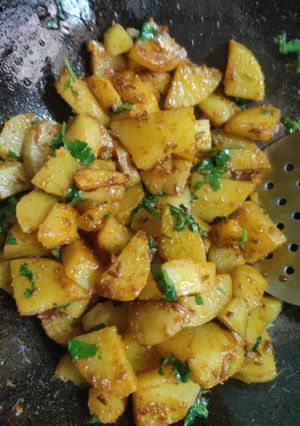 A picture of Masala aloo.