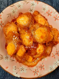 Hình của món Trứng cút chiên nước mắm.