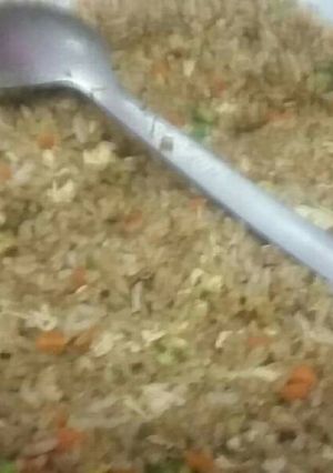 Una foto de Arroz frito