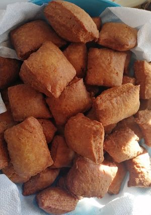 A picture of Vanilla mandazi.