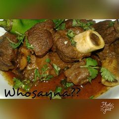 A picture of Whosayna’s Mutton Khorma.