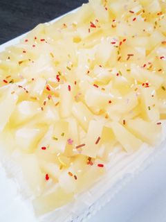 Una foto de Tiramisú de piña