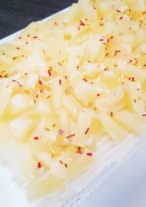 Una foto de Tiramisú de piña