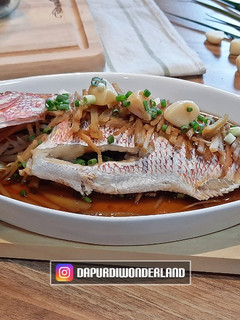 Foto resep Tim Ikan Kakap Merah