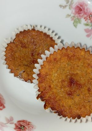 صورة لوصفة كب كيك جوز الهند الصحي بالذ طعم 🤤