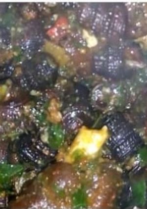 A picture of Yummy Ogbono Soup.