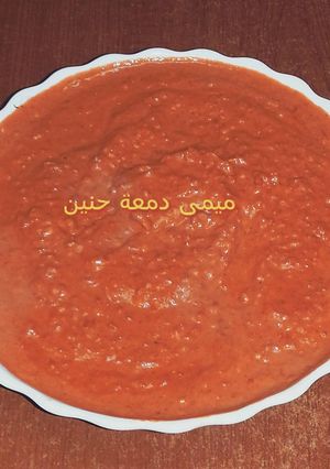 صورة لوصفة بالخطوات هريسة الشطة مولعة نار