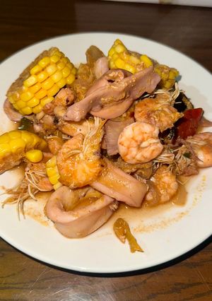 Foto resep Seafood Saos Padang