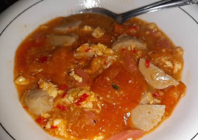 Resep Seblak Kerupuk Bakso Sosis ~ Oleh Wahyu Setiani Cookpad