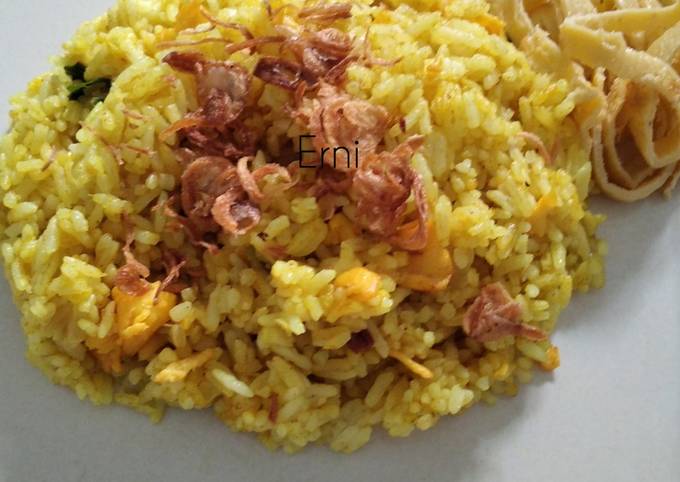 Panduan Masakan Resep Nasi goreng kunyit kencur