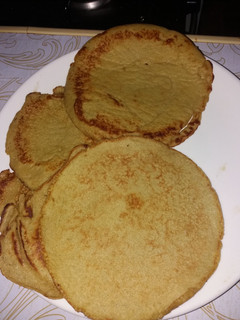 Una foto de Tortitas de plátano