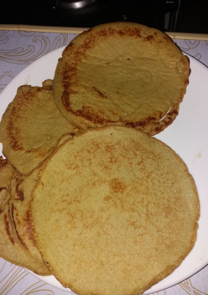 Una foto de Tortitas de plátano