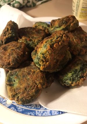 Una foto de Buñuelos de espinaca