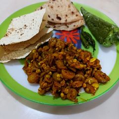 A picture of Spiny gourd subji.