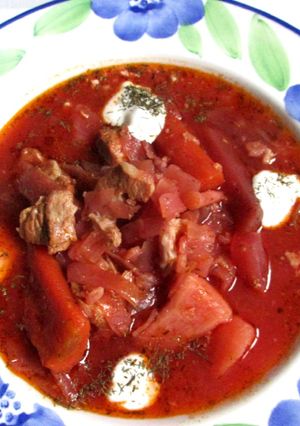 Borscs recept fotója
