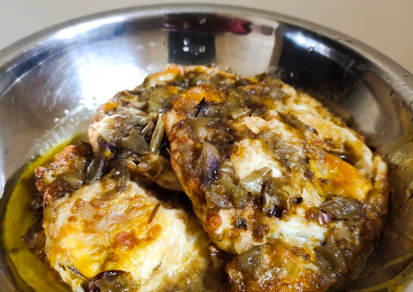 Telur ceplok cabe ijo simple dan enak