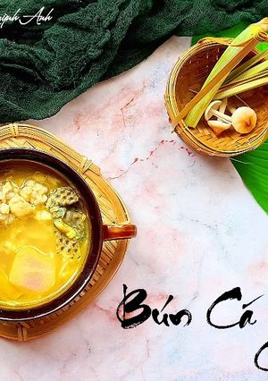 Hình của món Bún Cá châu đốc phiên bản em bé - 7m+.