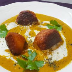 A picture of Malai Kofta.
