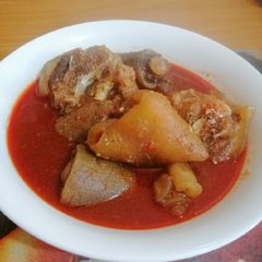 Cowtail Pepper Soup A picture of Cowtail Pepper Soup.