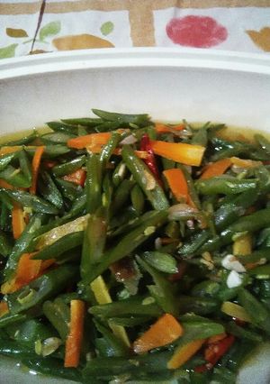 Foto resep Tumis buncis bumbu iris