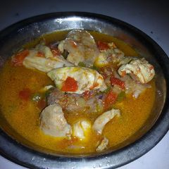 A picture of Chicken stew #4weeksChallenge.