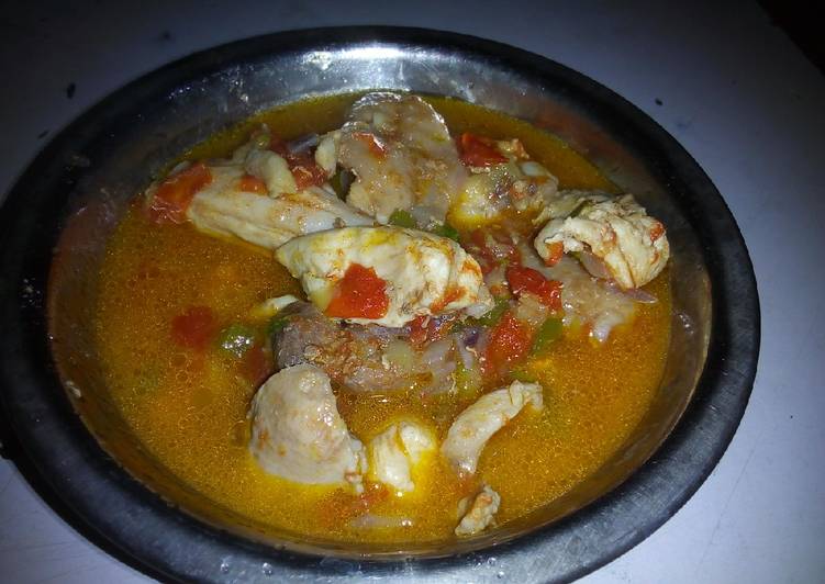 Monday Fresh Chicken stew #4weeksChallenge