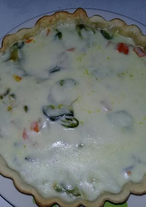 Una foto de Tarta de zapallito