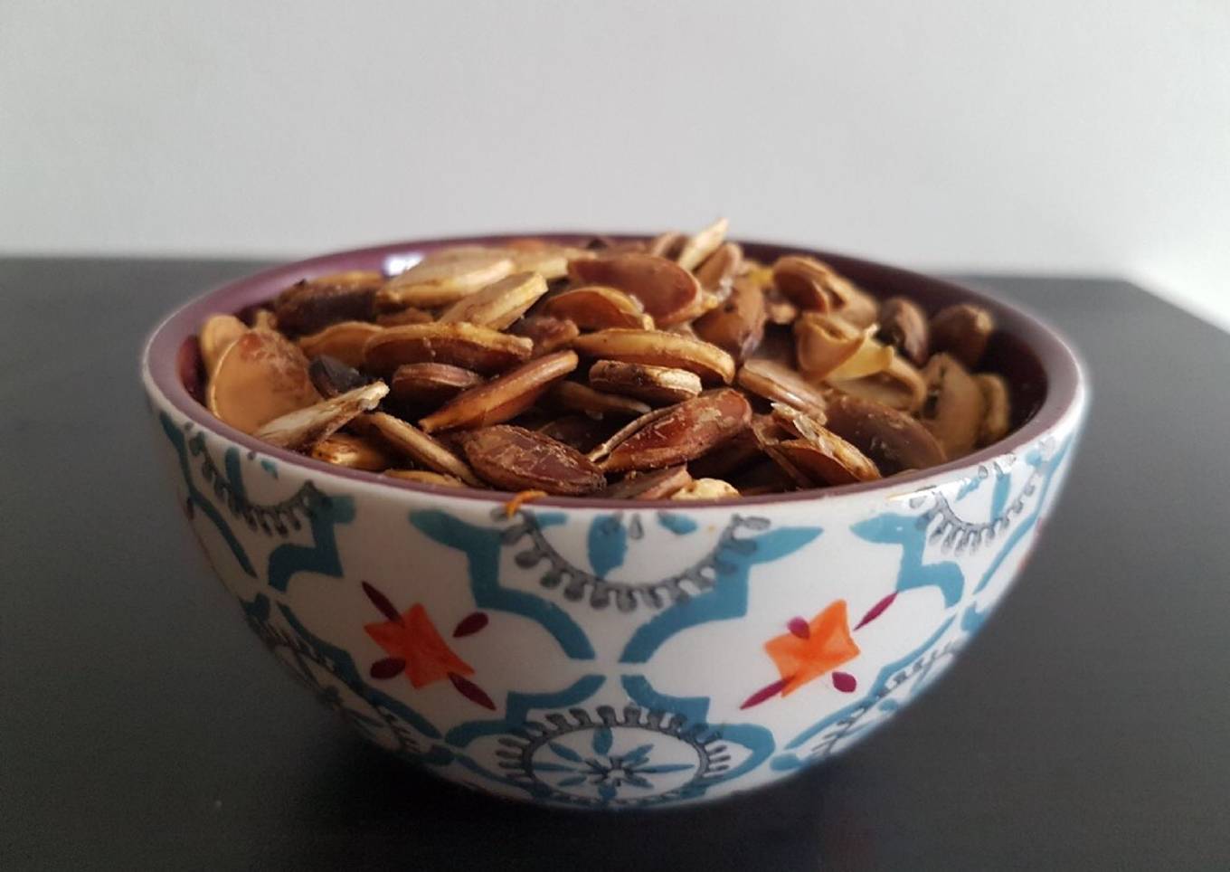 Graines de courge grillées