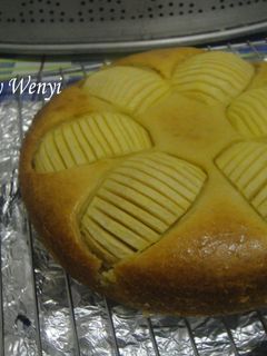 奶油蘋果蛋糕 的食譜成品照片