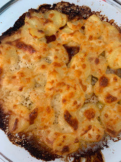 Foto de Batatas gratinadas com natas