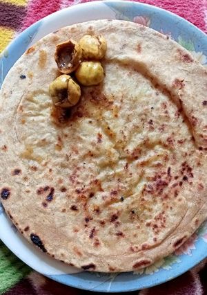 कच्चे पपीते के परांठे (kacche papite ke parathe recipe in Hindi) रेसिपी मुख्य फोटो
