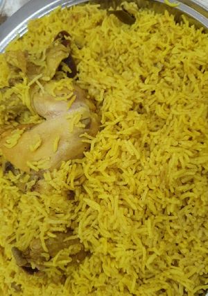 صورة لوصفة مجبوس دجاج