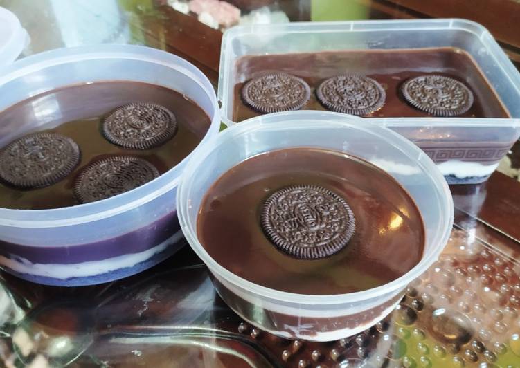 Dessert Oreo cheese coklat Lumer