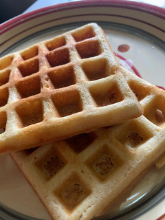 A picture of Semovita waffles.