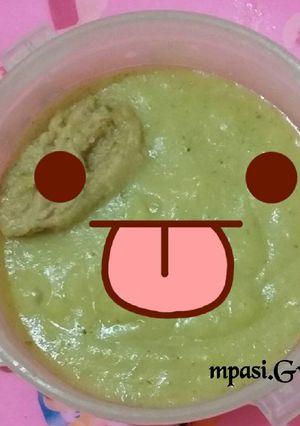 Foto resep Mpasi Gwen 7m+ Kentang brokoli lauk ikan patin goreng