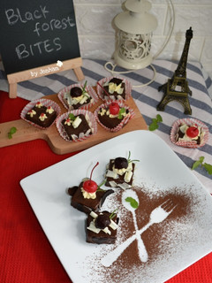 Foto resep Black Forest Bites
