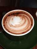 Chocolate moka caliente 