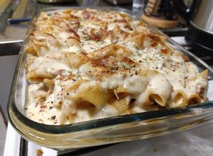 Una foto de Macarrones con queso